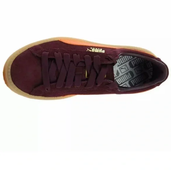 Vintage Puma Platform Suede Sneakers Sz. 8 - Picture 5 of 6